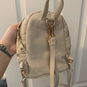 bebe Bags - Quilted Mini Backpack bebe Bags - Quilted Mini Backpack